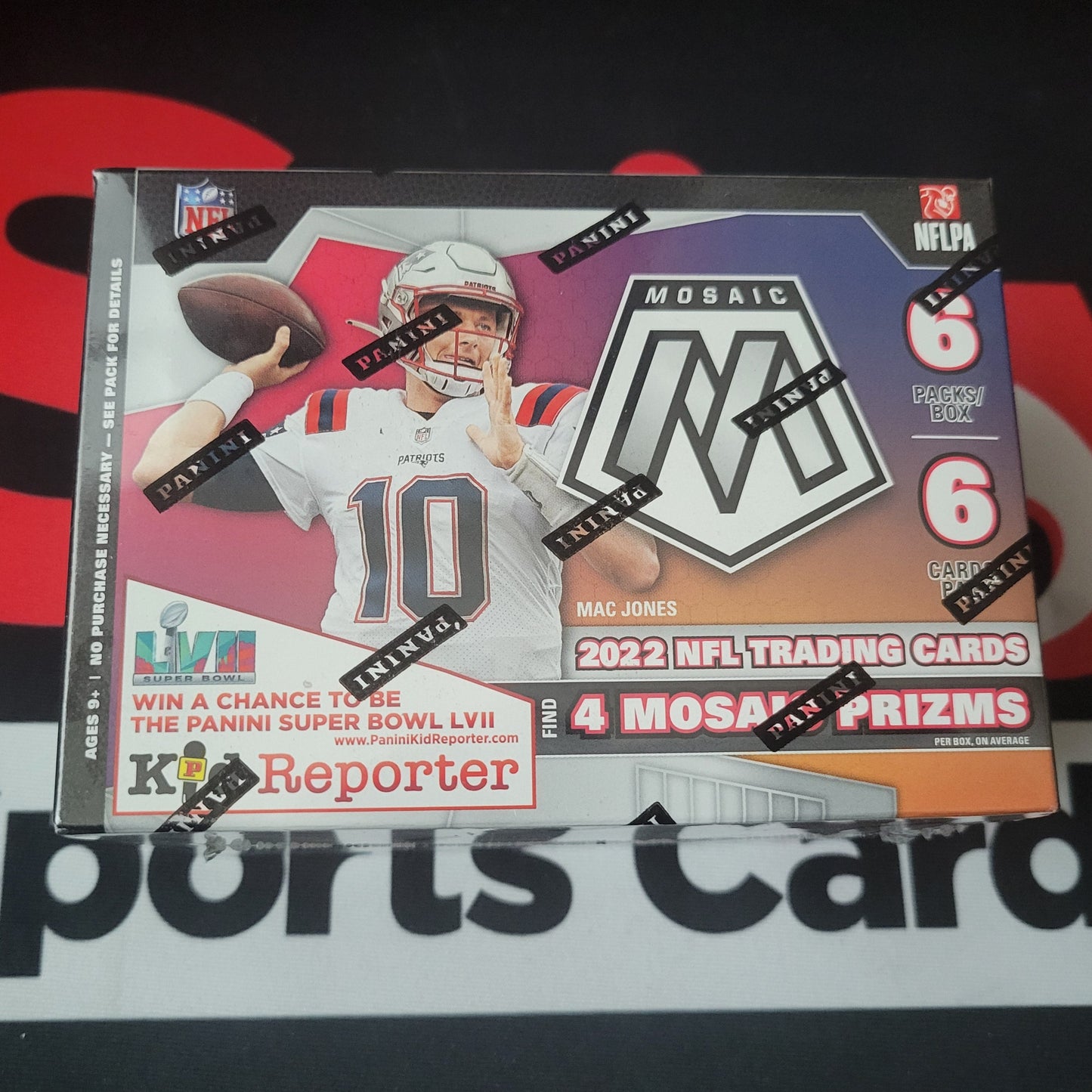 2022 Panini Mosaic Football 6-Pack Blaster Box (The 1st Brock Purdy Rookie)