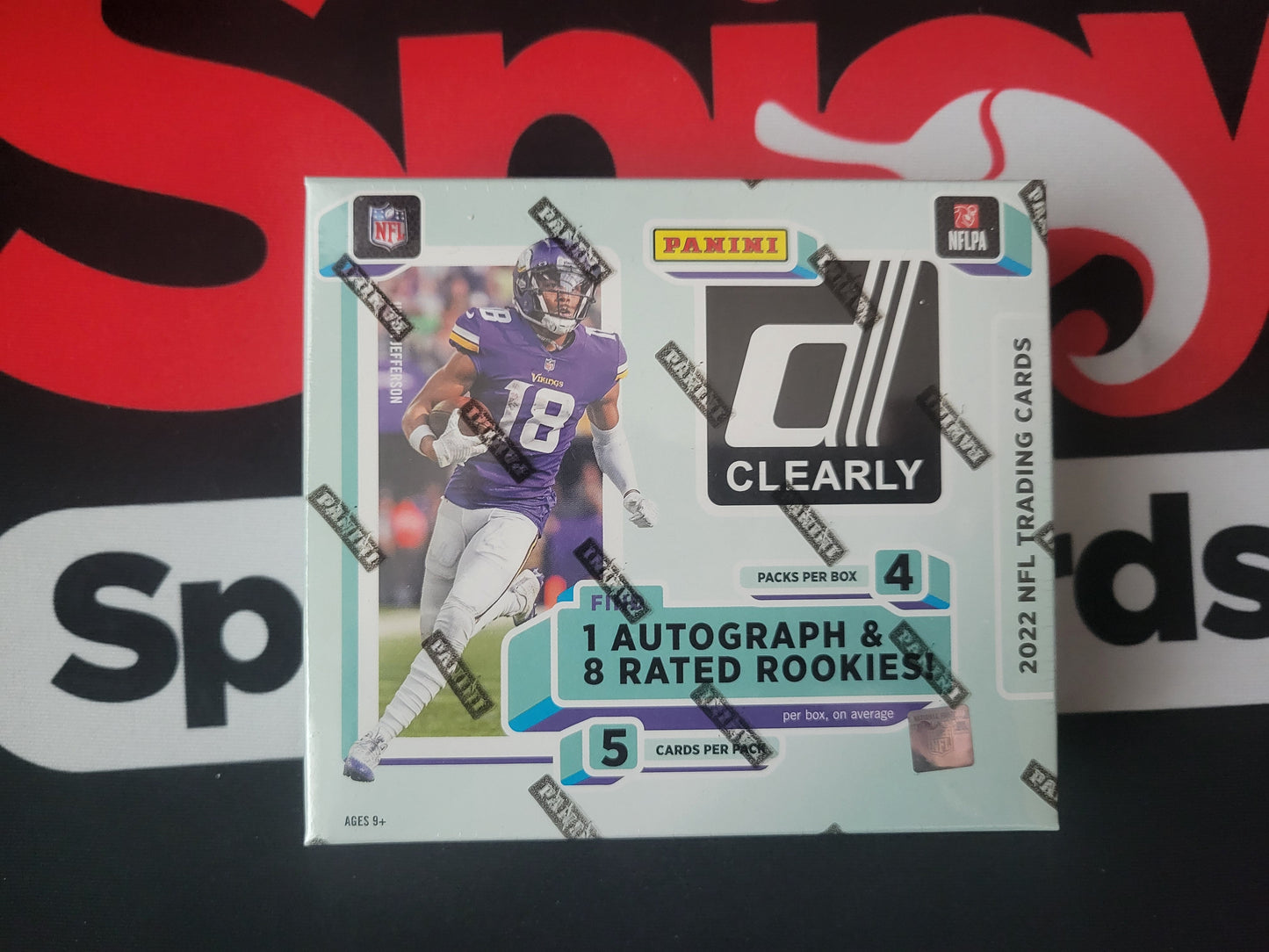 2022 Panini Clearly Donruss Football Hobby Box - BROCK PURDY ROOKIE