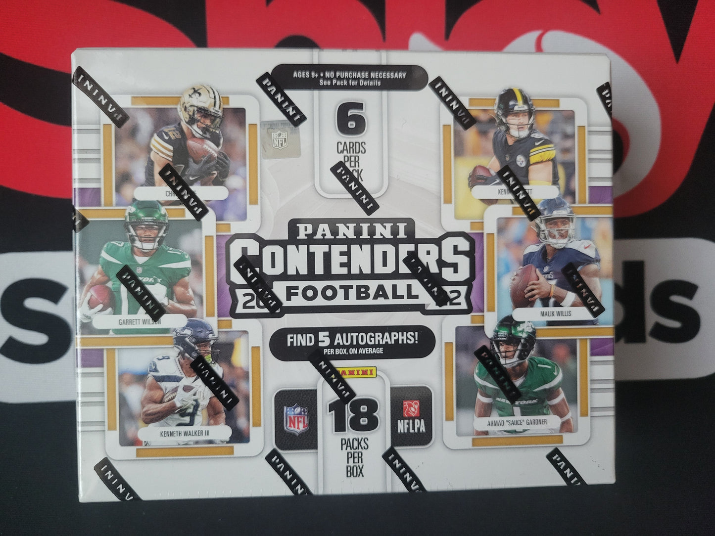 2022 Panini Contenders Football Hobby Box
