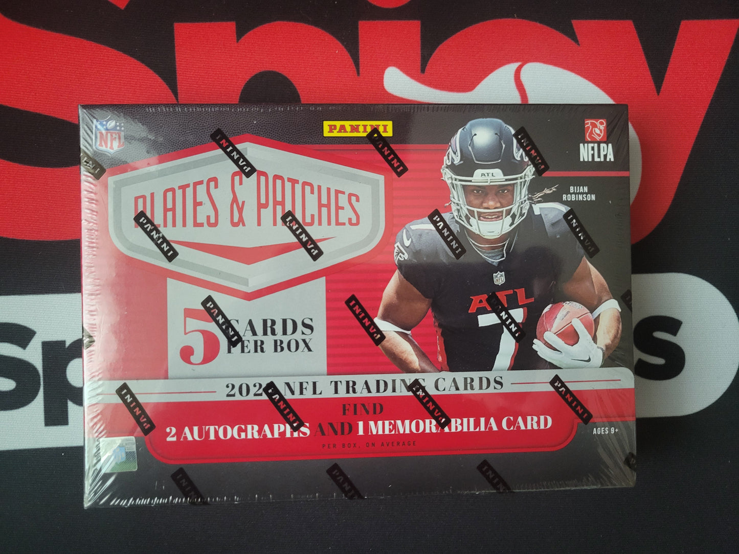 2023 Panini Plates and Patches Football Hobby Box