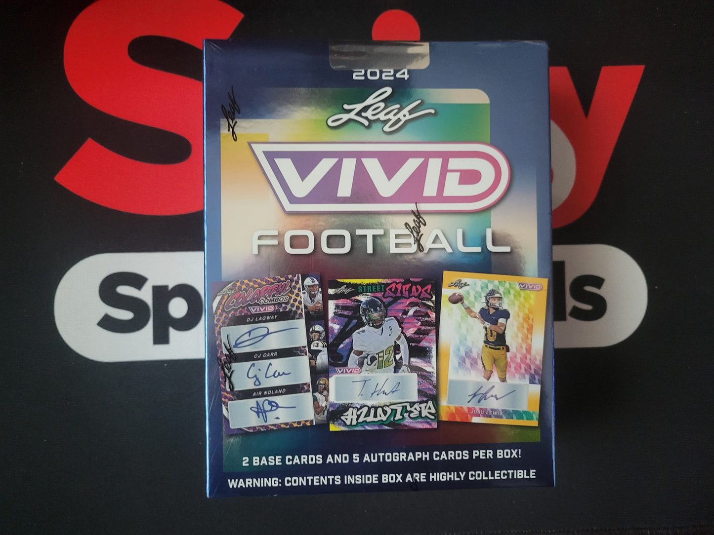 2024 Leaf Vivid Football Hobby Box