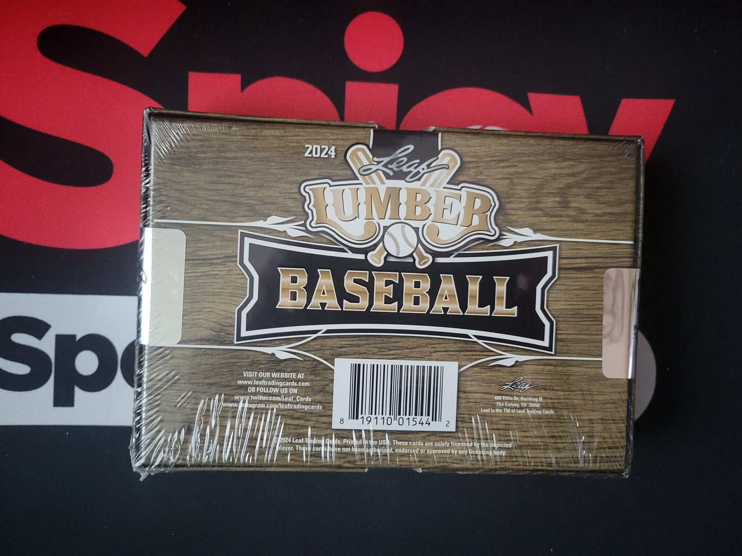 2024 Leaf Lumber Baseball Hobby Box