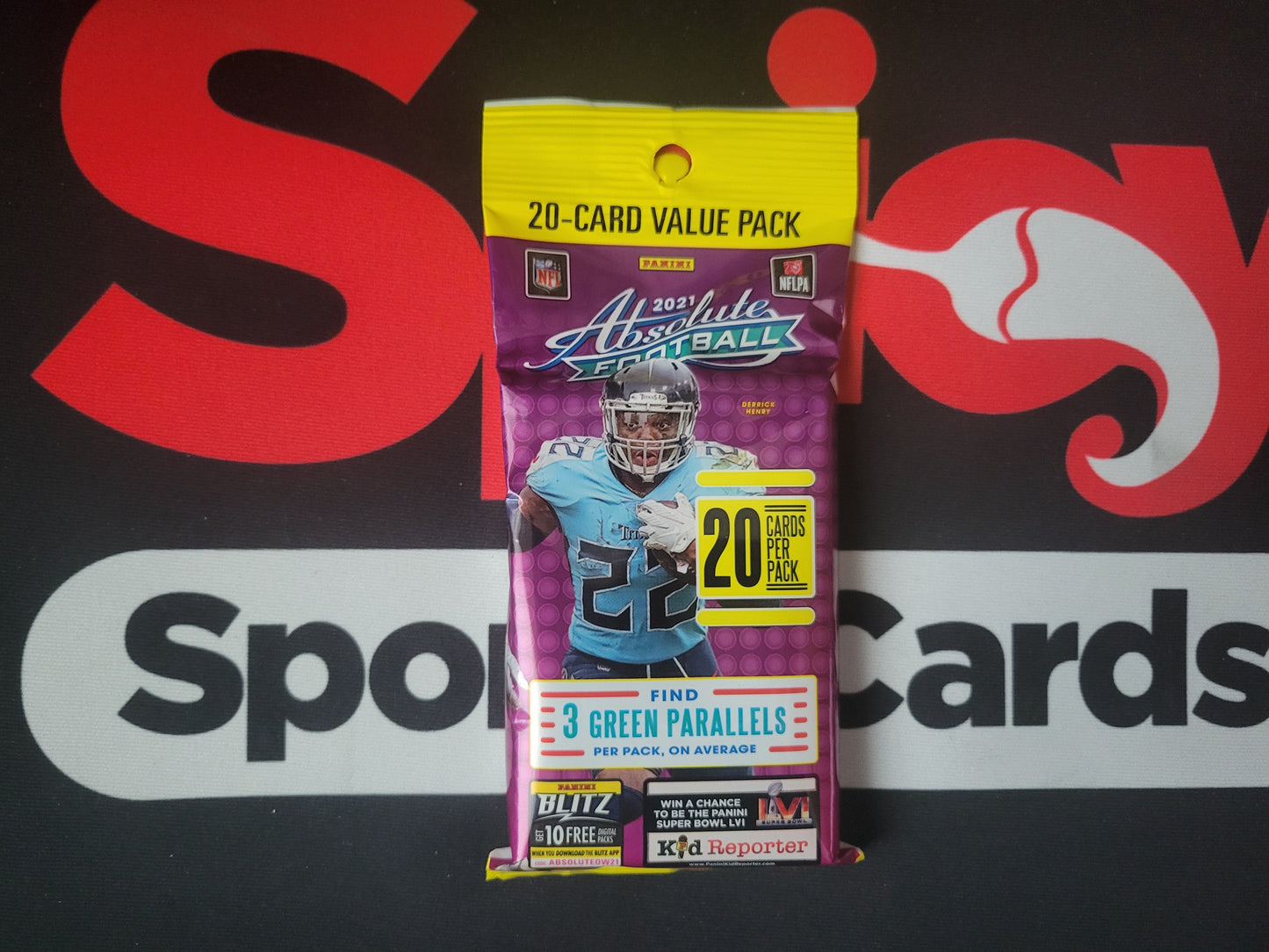 2021 Panini Absolute Football cello pack