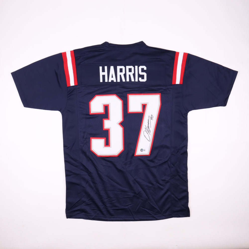 Damien Harris Signed Authentic Jersey - NE Patriots