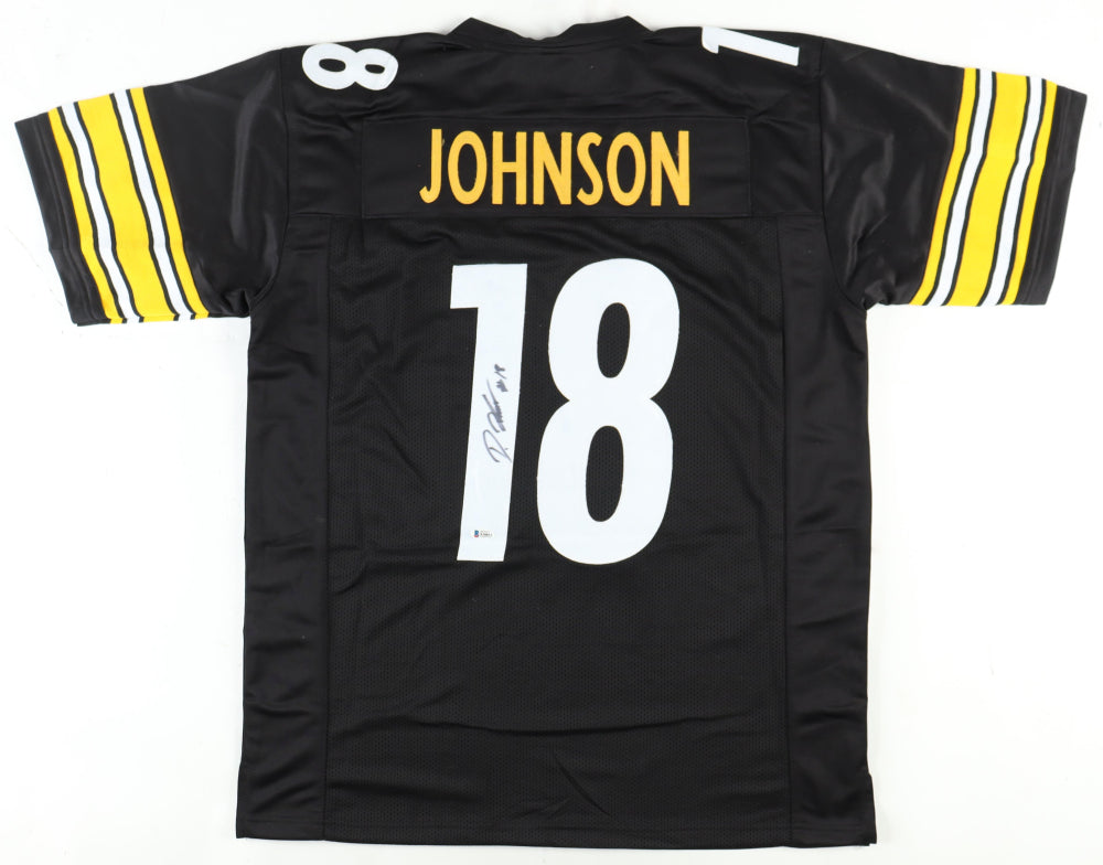 Diontae Johnson Signed Jersey (Beckett)