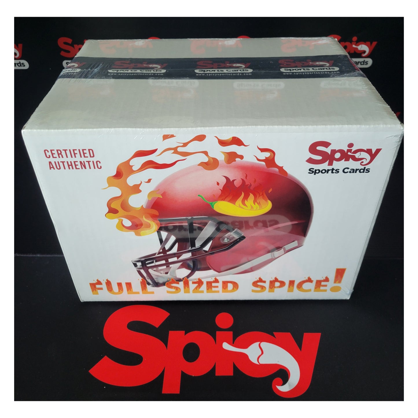 "FULL SIZED SPICE!” - Full size collectible helmet