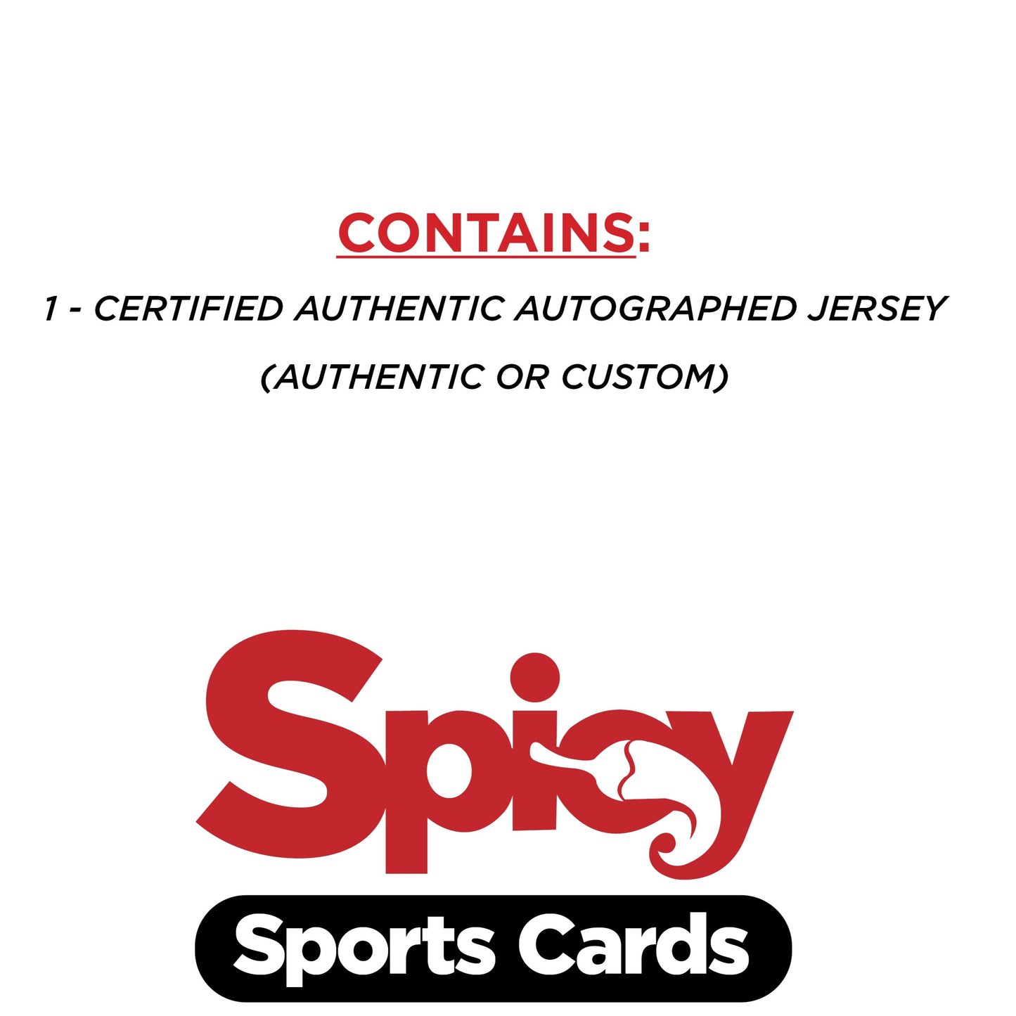SPICY SPORTS CARDS - 1 GET SPICY! NFL Signed Jersey *Over 50 percent NIKE/Mitchell & Ness