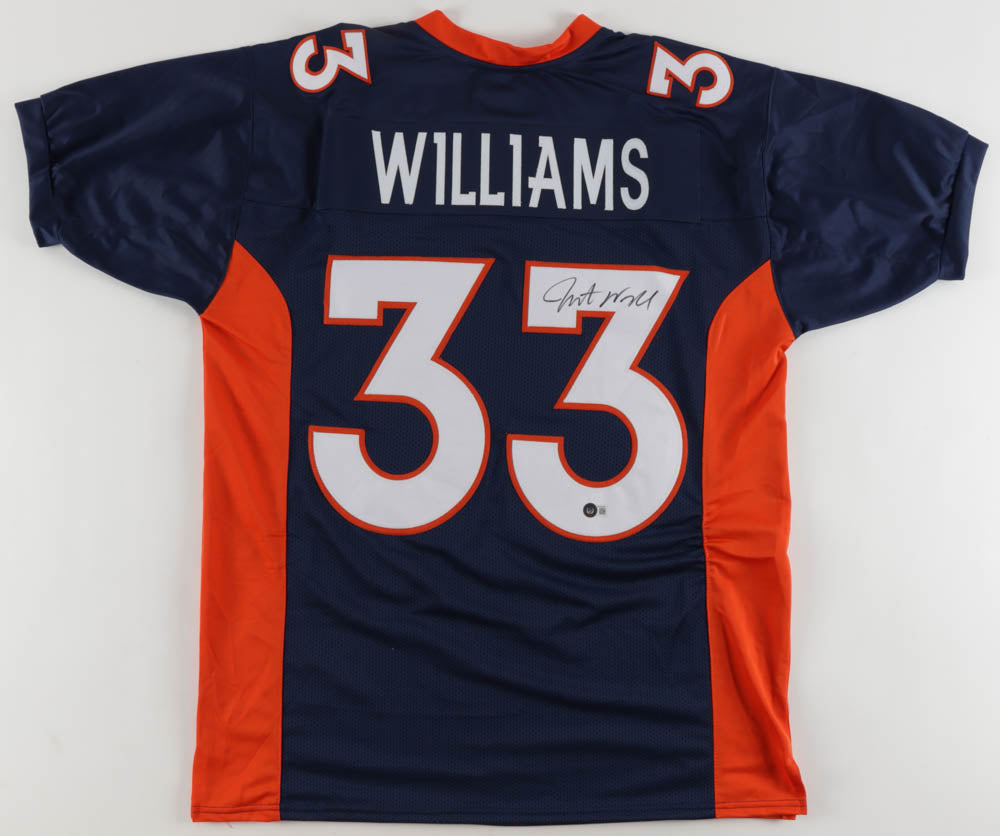 Javonte Williams Signed Authentic Jersey