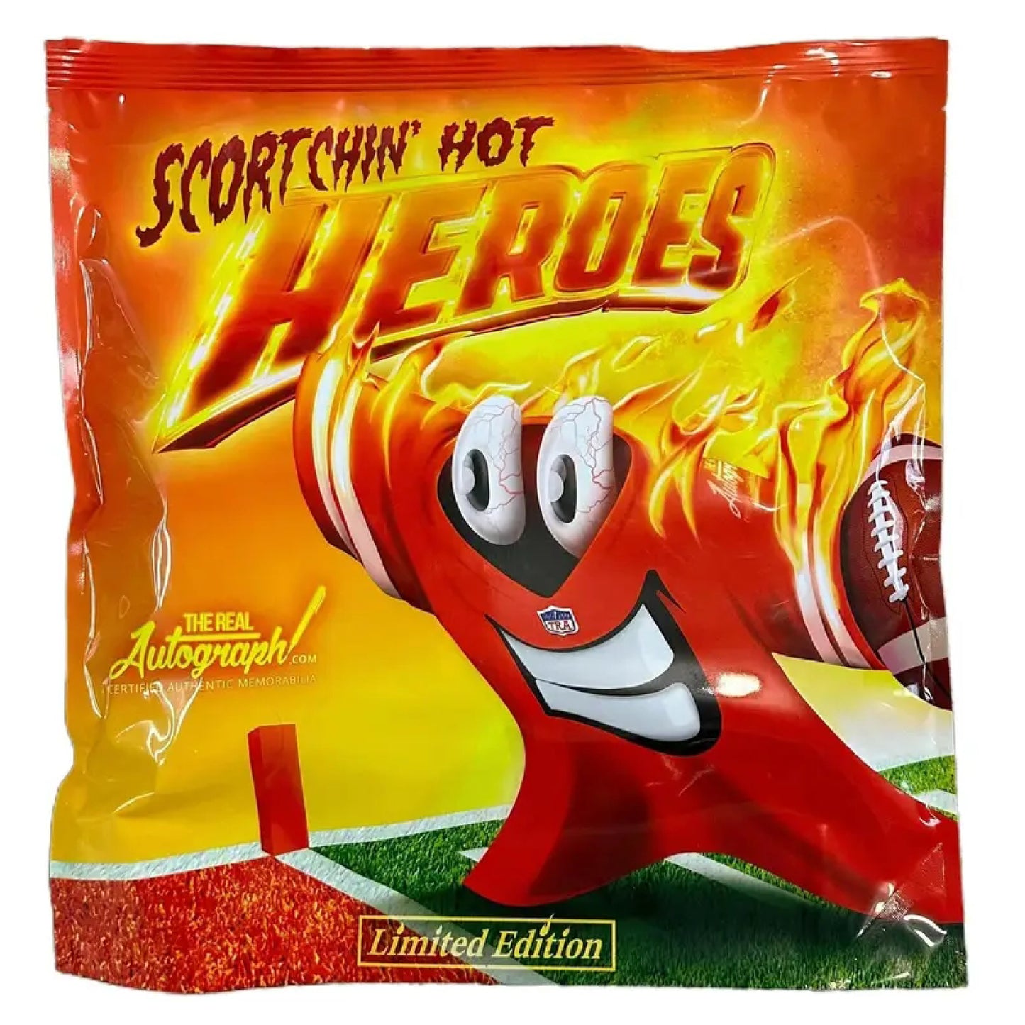 "Scorchin Hot" Heroes Autographed and Authenticated Jersey