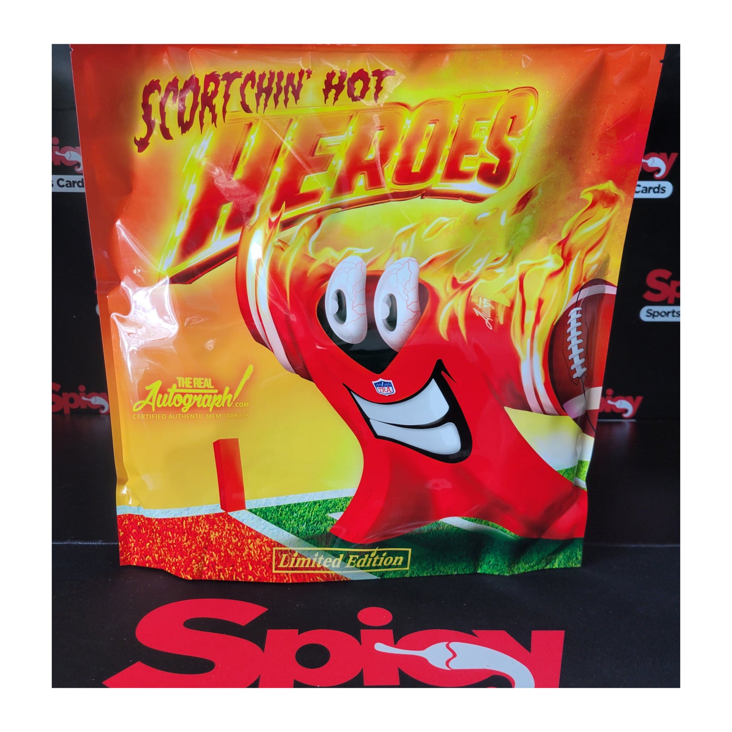 "Scorchin Hot" Heroes Autographed and Authenticated Jersey