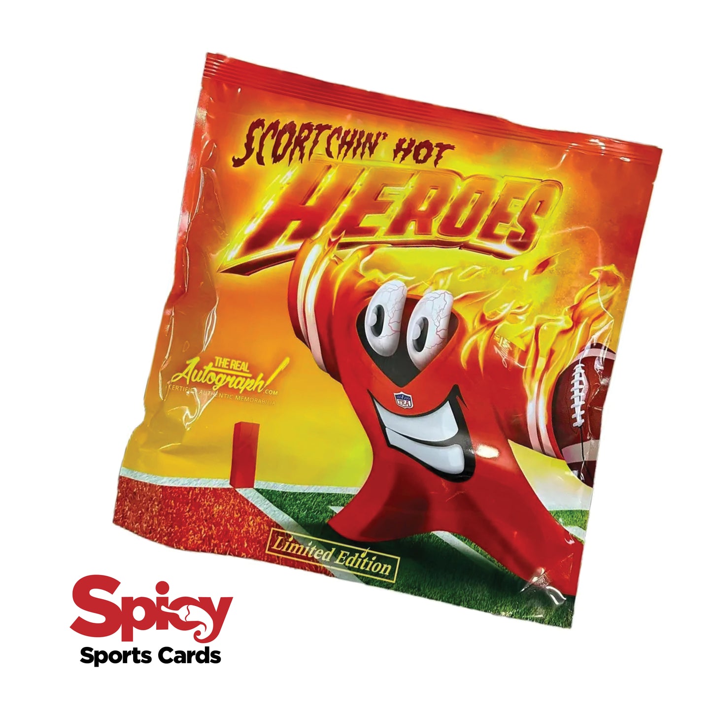 "Scorchin Hot" Heroes Autographed and Authenticated Jersey