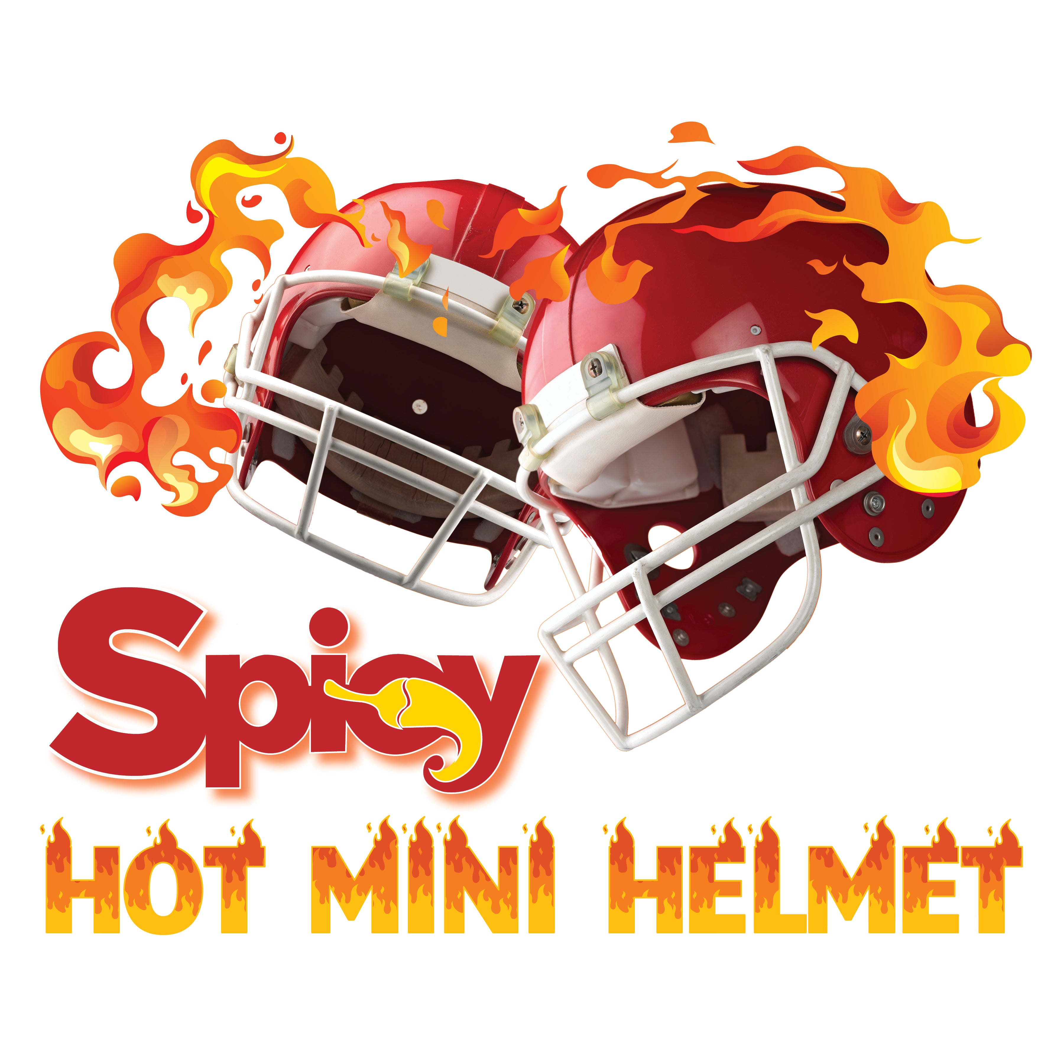 SPICY HOT Mini Helmet – SpicySportsCards