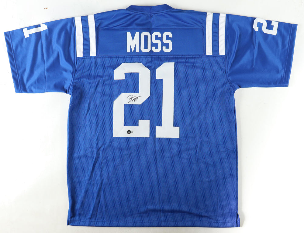 Zack Moss Signed Authentic jersey