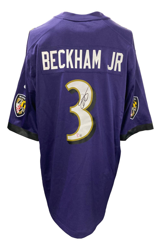 Odell Beckham Jr. Signed Ravens Nike Jersey (Beckett)