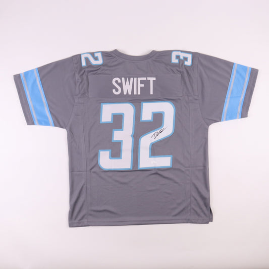 D'Andre Swift Signed Jersey (JSA) Detroit Lions